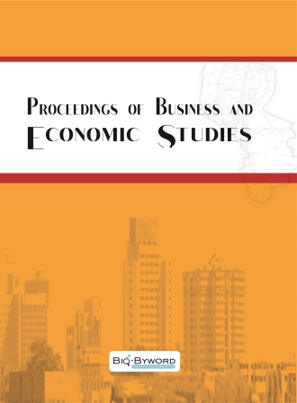 Proceedings of Business and Economic Studies《商业经济研究进展》